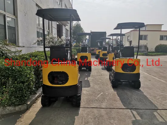 Mini Excavator 1t with High Fuel Efficiency