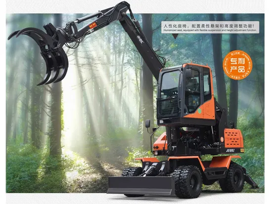 Jg100z Log Wood Grapple Loader