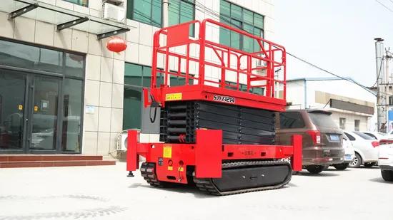 Lift Equipment Workshop Hydraulic Self-Propelled Scissor Lift Person Lift Areail Working Platform