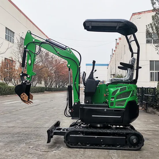 Powerful Action and Durable Piston Pump Load Mini Excavator