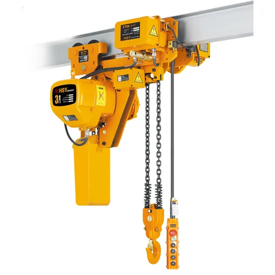 7500kg 10000kg Electric Chain Hoist with Electric Trolley Vehicle Hoist