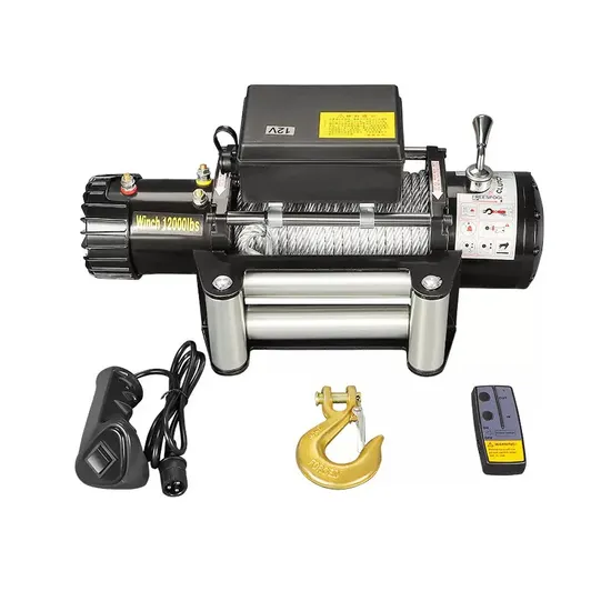 12V 24V 20000 Lbs Capacity Electric Winch for Heavy-Duty Applications