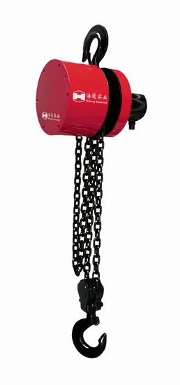 Underground Mining Use Hydraulic Chain Hoist with Hfae Fire-Resistant Hydraulic Fluid for Safe Material Handling Model 3t 5t 10t