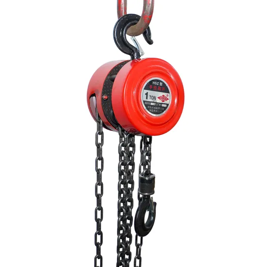 Heavy-Duty Hsz Round Hand Chain Hoist for Industrial Use