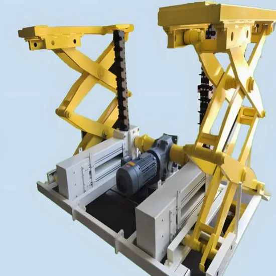 Heavy Duty Lifting Stage for Scissor Type Operations and Equipment Efficiency