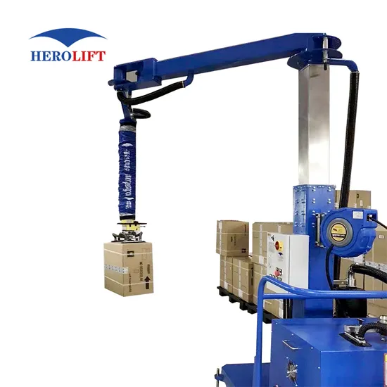 25kg Material Bag Lifting Equipment Box Vacuum Lifter Mobile Vacuum Tube Lifter