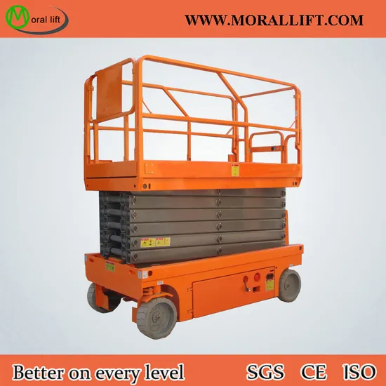 Battery Powered Mobile Self Moving Scissor Lift (SJYZ)