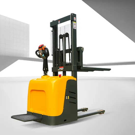 Portable 1200kg/ 1500kg Electric Pallet Stacker Electric Stacker Forklift