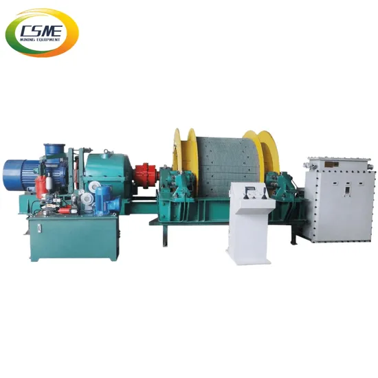 Jtk Type Single Wire Rope Single Drum Electric Winder Mining Shaft Lifting Hoisting Winch for Underground Mine