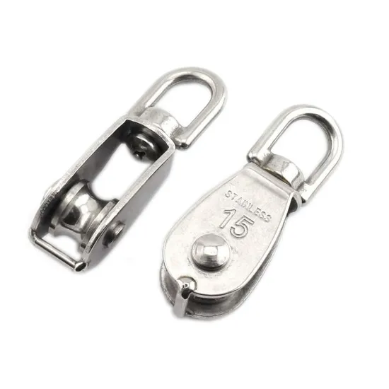 Heavy Duty Lifting Wheel M15 Single Swivel/Sheave/ Lifting/ Pulley Block for Wire Rope