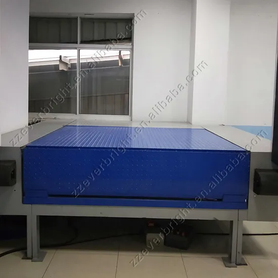 Hydraulic Dock Leveler Automatic Dock Ramp Electric Loading Cargo Dock Leveler Fixed Location Hydraulic Unloading Dock Leveler Angle Cargo Platform