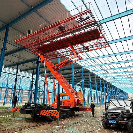 The Upgraded Steel Structure Reverse Ceiling Lifting Platform Can Be Used for Lifting Equipment Such as Lift Ceiling