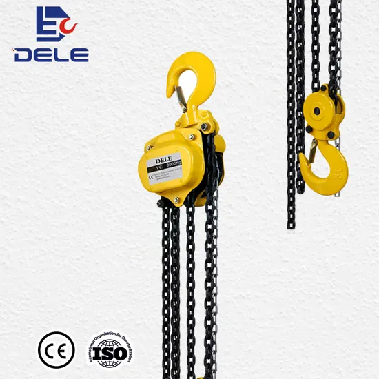 20ton Pull Lift Chain Hoist with High Quality