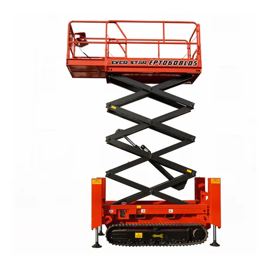 New Tech 6 M 8 M Top Quality Crawler Self-Propelled Hydraulic Mobile Electric Scissor Lift Platform Table