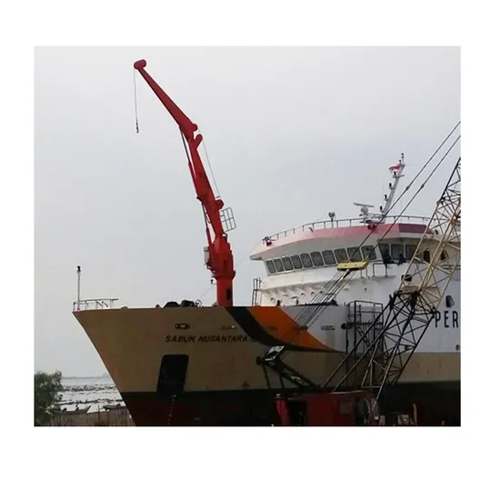 Ship Marine Hydraulic Deck Telescopic Offshore Crane