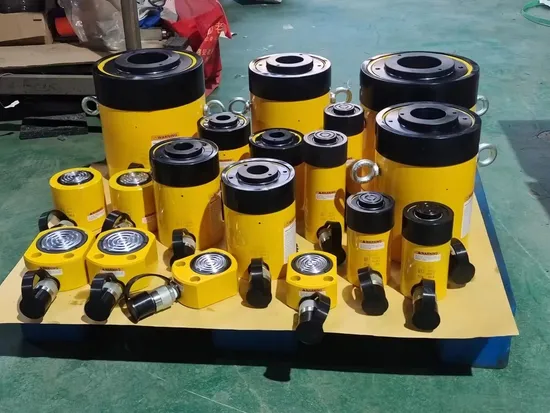 Rch-603 Enerpac Same 700 Bar 60 Tons Spring Return Hollow Hydraulic Cylinder Jack with Center Hole