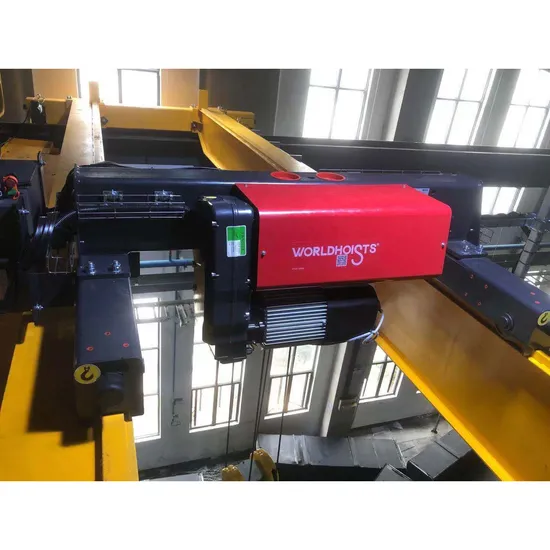 1ton 2ton 3ton 10ton 16ton M3-M5 Working Class Euro-Style Lifting Hoist for Eot Crane Euro-Sytle Electric Wire Rope Hoist with Compact Structure