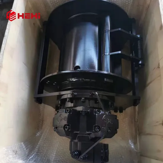 Hehi Factory Price 13000lbs 8000lbs 12000lbs Wire Rope Lifting Hydraulic Winch