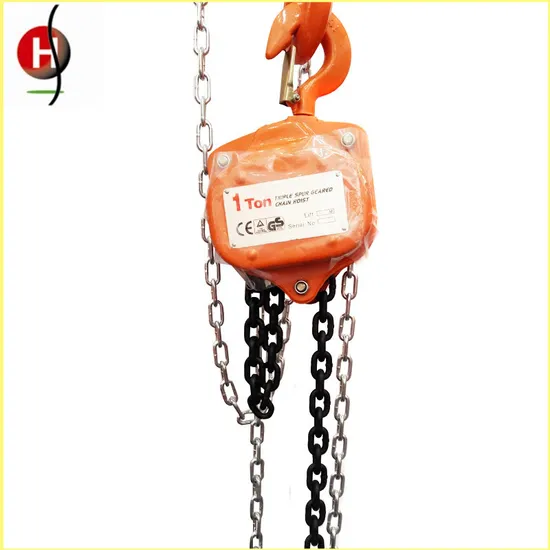 Vt Type Chain Block Chain Hoist