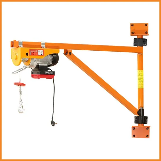 Rotary Hoist Frame Working with Mini Electric Hoist