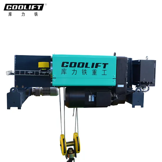 40t 15m Low Headroom European Type Double Girder Electric Wire Rope Hoist