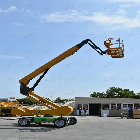 Self-Propelled Lift with Climbing Arm and 22m Working Height