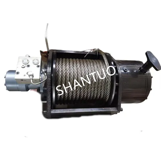 4 to 10 Ton Hydraulic Winch Used for 4X4 off Road Jeep Wrecker Truck