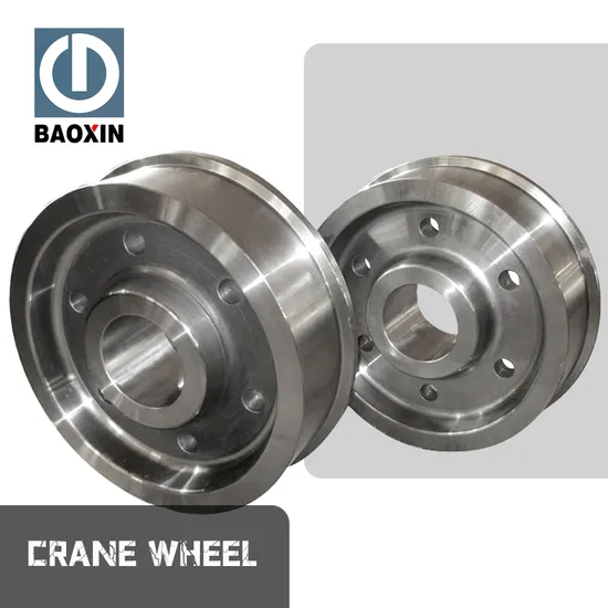 Custom Forging High-Strength Alloy ANSI Gantry Forged Gantry Crane Wheels (OD820) for Lifting Equipment