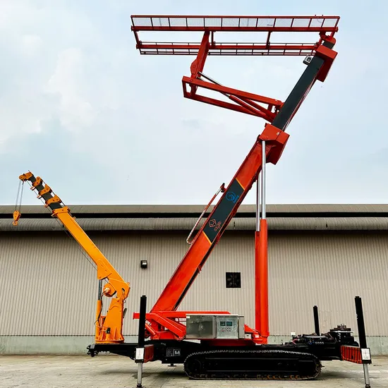 PLC High-Power Crawler High-Altitude Equipment Remote Control Lifting Platform