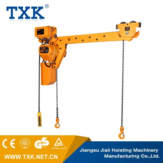 Lifting Equipment Txk 3 Ton Double Hooks Electric Chain Hoist Crane