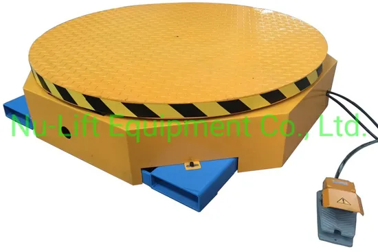 Automatic Stretch package Wrap Machine rotating platform  pallet turntable disc rotator