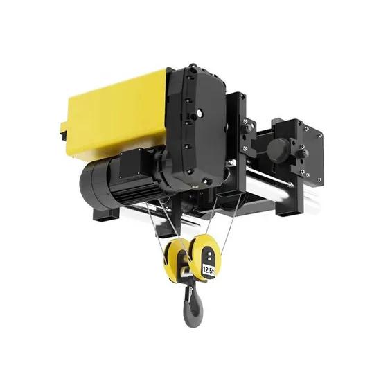 32t Double Speed European Wire Rope Electric Hoist with Electric Travelling Trolley