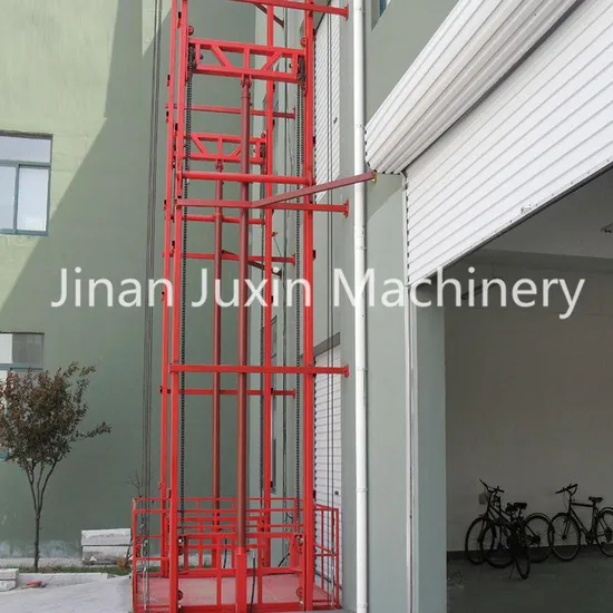Freight Elevator Platform Hydraulic Vertical Small Cargo Lift