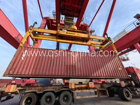 50t Telescopic Over Height Frame Spreader with Container Spreader Adapter
