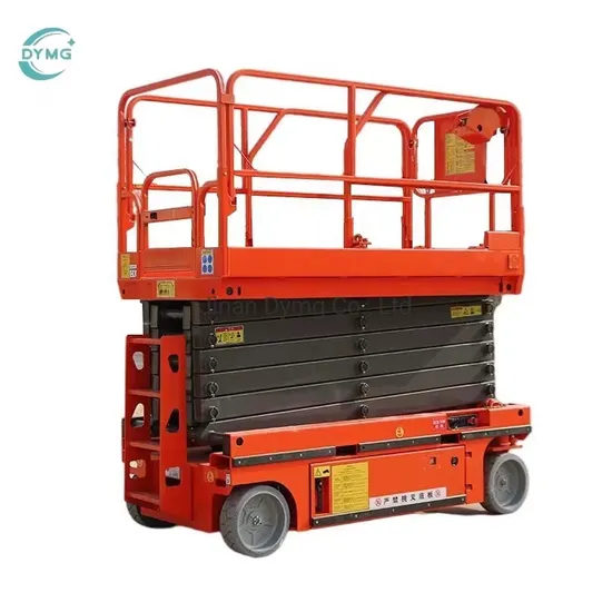 Dymg 6m 8m 10m 12m 14m Electric Self-Propelled Scissor Lift for Safe Aerial Work Access