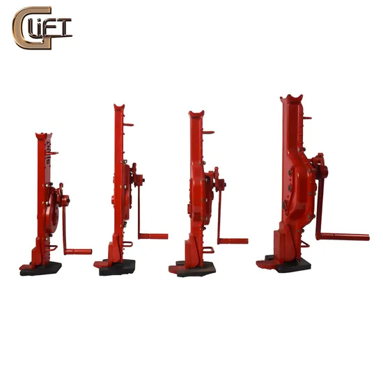 Mechanical Steel Jack Handle Type Car Lifting-Jack Tool Gear Rack Lift Screw Jack Non-Hydraulic Jack