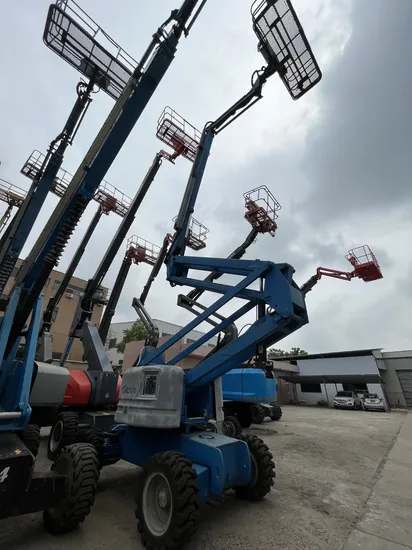 Used Genie Z-60/34 20m Aerial Work Machinery Telescopic Boom Platform Lifting Equipment