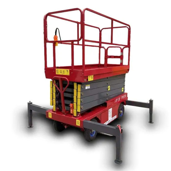 9m High Quality Hydraulic Hand-Propelled Scissor Lift with 500kg Capacity