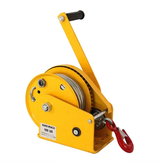 High Quality Low Price Hand Winch 1200 Lbs 1800 Lbs 2600 Lbs Manual Winch