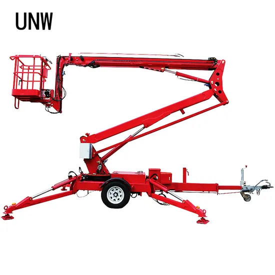 18m 20m 22m Self Walking Trailer Towable Boom Lifts
