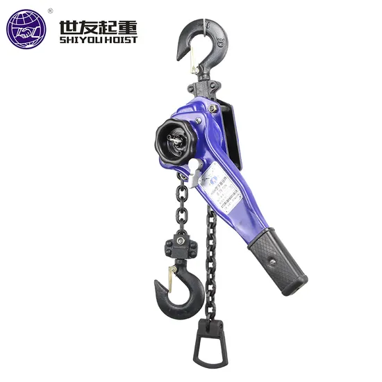 Va Manual Chain Lever Block Chain Hoist Chain Block Lifting Equipment 0.75tons 0.5tons 3tons 6tons 9tons 1.5m Chains