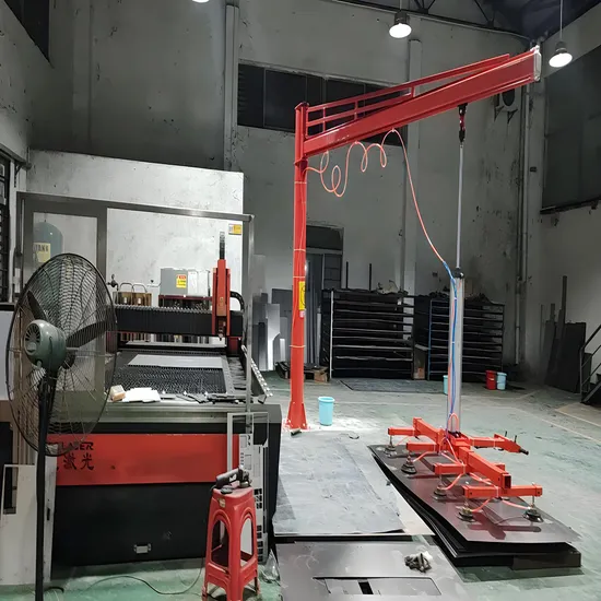 Jib Crane Pneumatic Vacuum Glass/Vacuum Sucker/ Vacuum Carrier/Sucker Glass Suction Cup/ Crane Vacuum Lifting /Suction Cup Machine with CE
