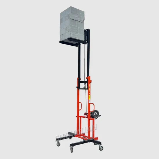 Hot Selling Self Propelled Articulated Boom Lift Pallet Stacker Electric for Warehouse Working