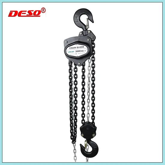 Construction Manual Lifting Steel Chain Hoist / Manual Chain Block a Type