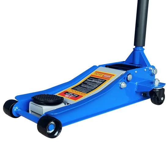 Low Profile & Double Pumps Hydraulic Garage Jack Floor Jack for Auto Repair Lifting