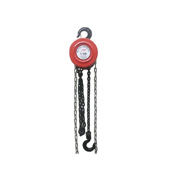 1 Ton 5t HS Code Hsz Type Manual Hoist Hand Chain Block