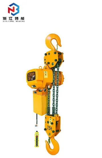 Factory 1000kg Hhbb Electric Chain Hoist for Overhead Bridge Crane