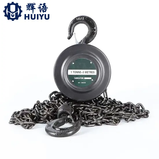 Heavy Duty Manual Chain Block Hoist - 1 Ton to 50 Ton Capacity