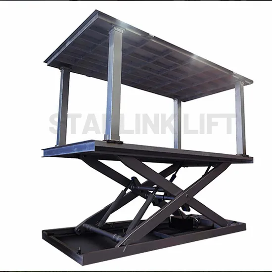 Large Tonnes Car Parking Platform Lift Car Parking Lift Price High Quality Basement Scissor Car Parking Lift Double-Deck Scissor Car Parking Lift