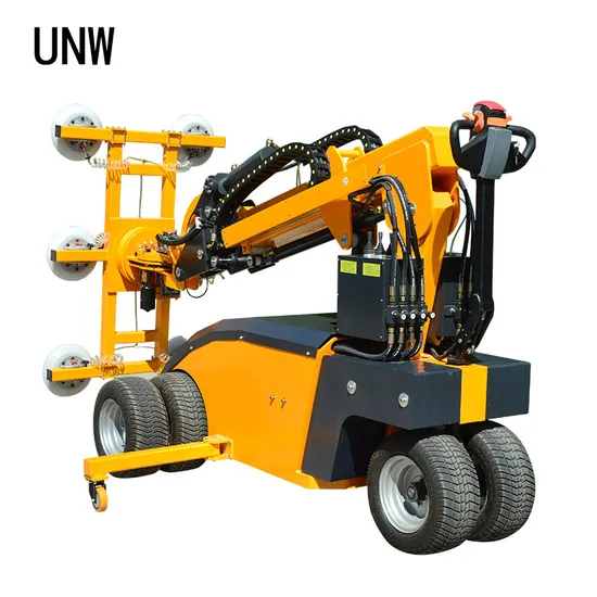 Rough Terrain Outdoor Use Glass Vacuum Lifter Glazing Robot with Suction Cups
